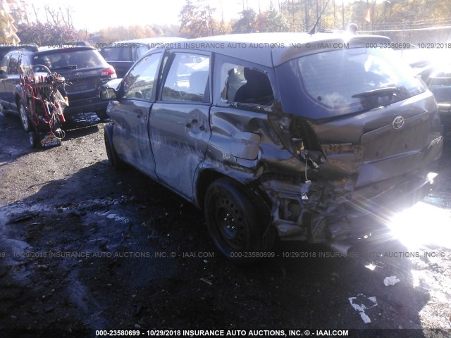 2T1KR32EX4C197845 - 2004 TOYOTA COROLLA MATRIX XR GRAY photo 3