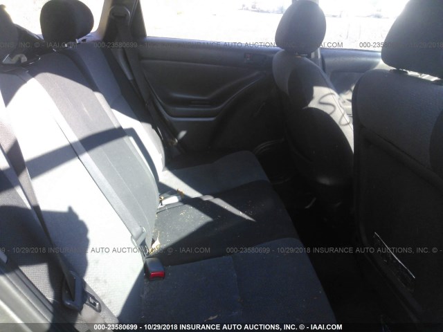 2T1KR32EX4C197845 - 2004 TOYOTA COROLLA MATRIX XR GRAY photo 8