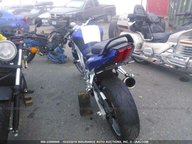 JS1VP53A342102190 - 2004 SUZUKI SV650 BLUE photo 6