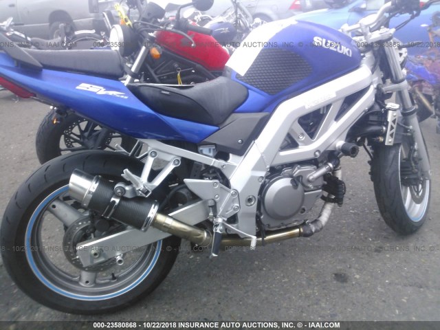 JS1VP53A342102190 - 2004 SUZUKI SV650 BLUE photo 8