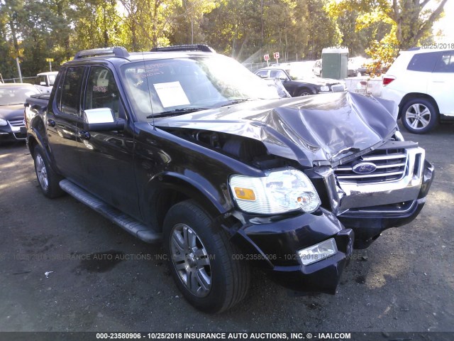 1FMEU53E98UA34744 - 2008 FORD EXPLORER SPORT TR LIMITED BLACK photo 1