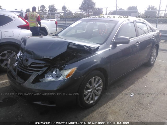 4T1BE46K29U817112 - 2009 TOYOTA CAMRY SE/LE/XLE GRAY photo 2