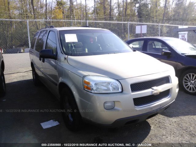 1GNDV23127D193703 - 2007 CHEVROLET UPLANDER LS 金色 照片 1