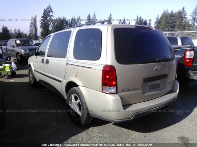1GNDV23127D193703 - 2007 CHEVROLET UPLANDER LS 金色 照片 3