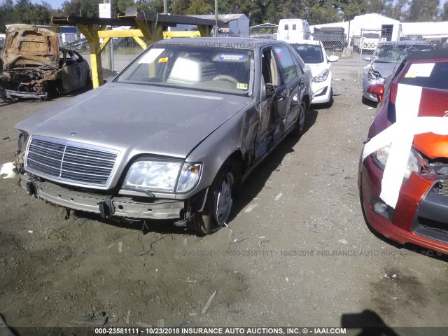 WDBGA33G0WA402673 - 1998 MERCEDES-BENZ S 320 GOLD photo 2