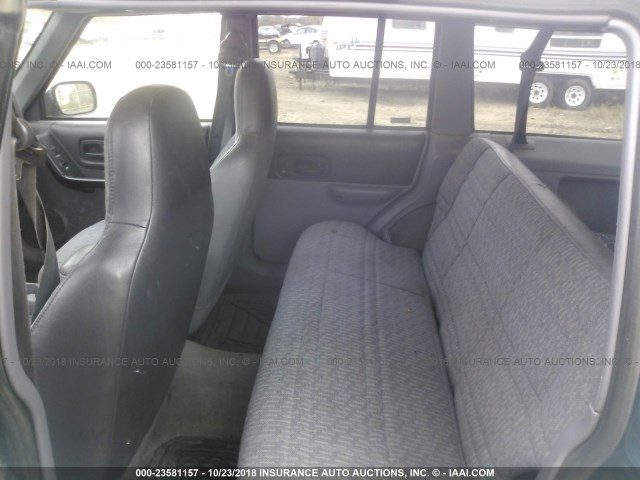 1J4FJ68S4WL139114 - 1998 JEEP CHEROKEE SPORT/CLASSIC მწვანე ფოტო 8