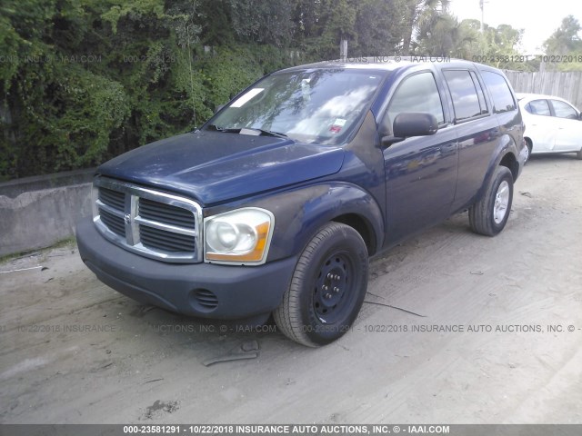 1D4HD38N35F526087 - 2005 DODGE DURANGO ST BLUE photo 6