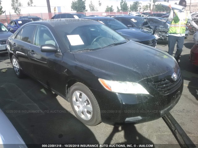 4T1BE46K87U025169 - 2007 TOYOTA CAMRY NEW GENERAT CE/LE/XLE/SE BLACK photo 1