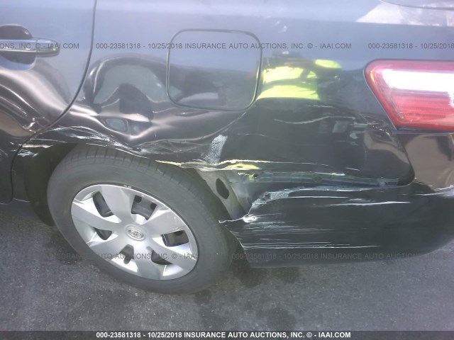 4T1BE46K87U025169 - 2007 TOYOTA CAMRY NEW GENERAT CE/LE/XLE/SE BLACK photo 6