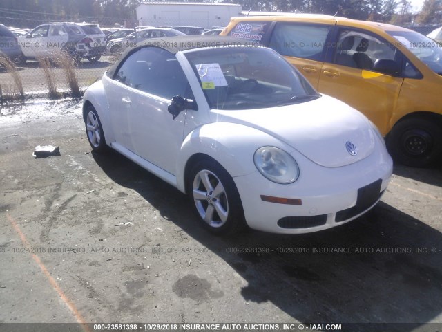 3VWFF31Y17M410583 - 2007 VOLKSWAGEN NEW BEETLE TRIPLE WHITE WHITE photo 1