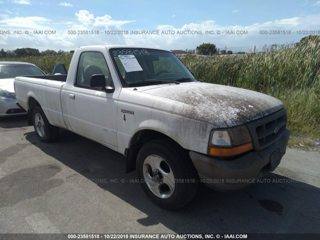 1FTYR10V4YPB77471 - 2000 FORD RANGER WHITE photo 1