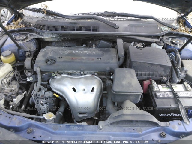 4T1BE46K49U269937 - 2009 TOYOTA CAMRY SE/LE/XLE 蓝色 照片 10