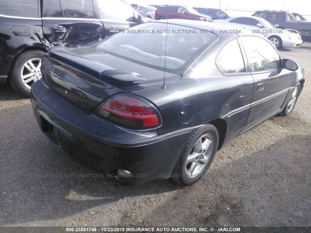 1G2NW12E73C321270 - 2003 PONTIAC GRAND AM GT BLACK photo 4