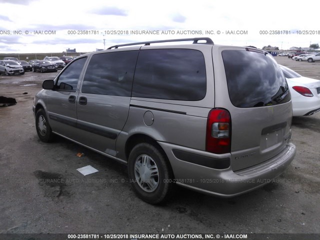 1GNDX03E54D224777 - 2004 CHEVROLET VENTURE TAN photo 3