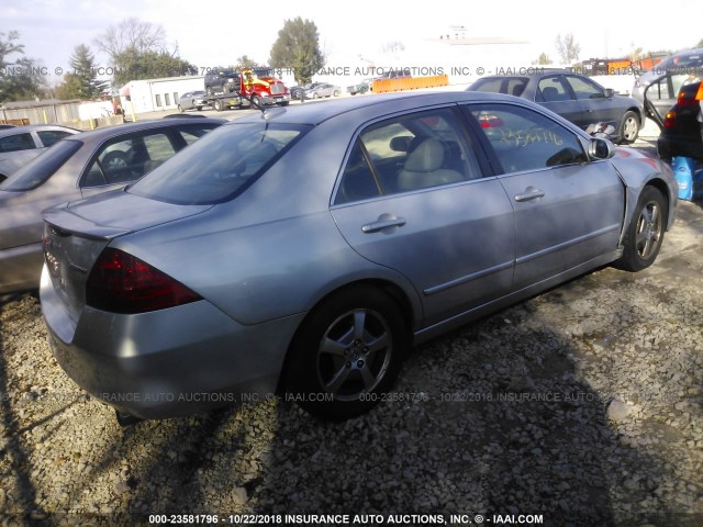 JHMCN36436C000445 - 2006 HONDA ACCORD HYBRID RED photo 4