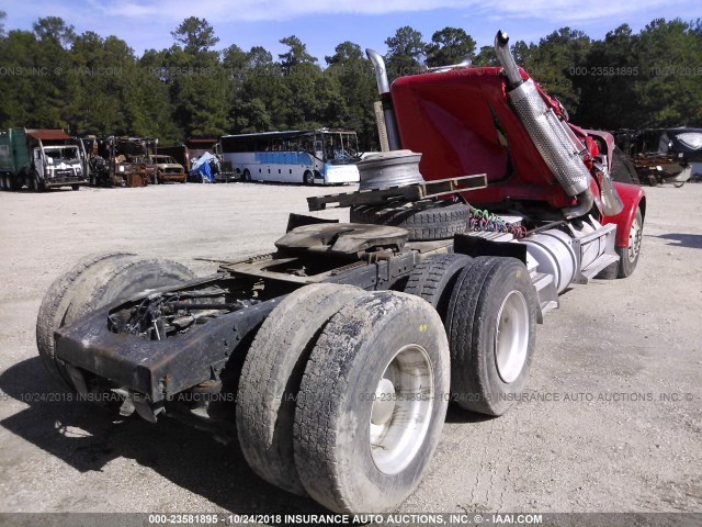 2FUKYXYA4JV332232 - 1988 FREIGHTLINER FLC FLC RED photo 4