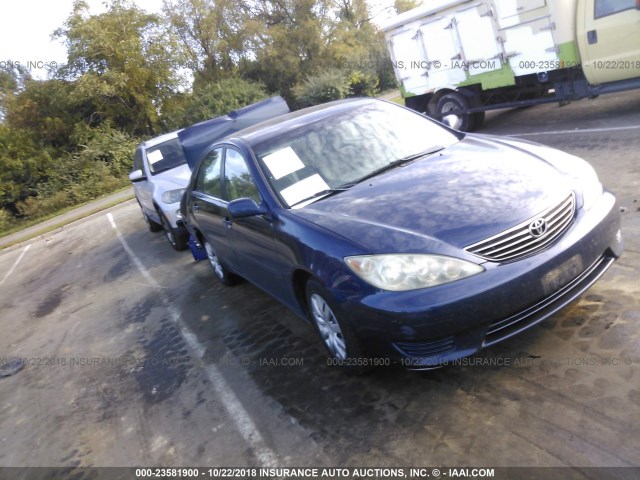 4T1BE32K46U134551 - 2006 TOYOTA CAMRY LE/XLE/SE BLUE photo 1