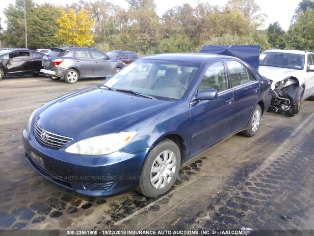 4T1BE32K46U134551 - 2006 TOYOTA CAMRY LE/XLE/SE BLUE photo 2