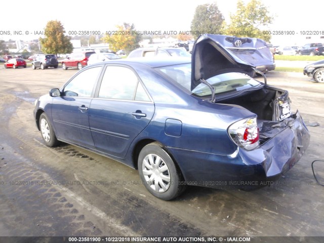 4T1BE32K46U134551 - 2006 TOYOTA CAMRY LE/XLE/SE BLUE photo 3