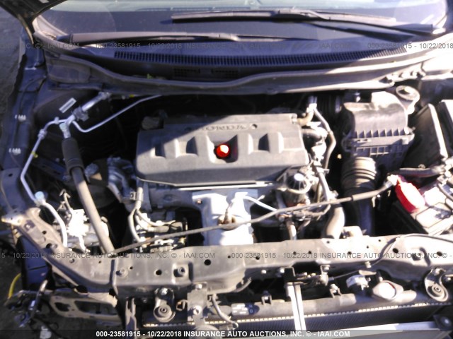 2HGFG3B19CH523239 - 2012 HONDA CIVIC EXL 黑色 照片 10