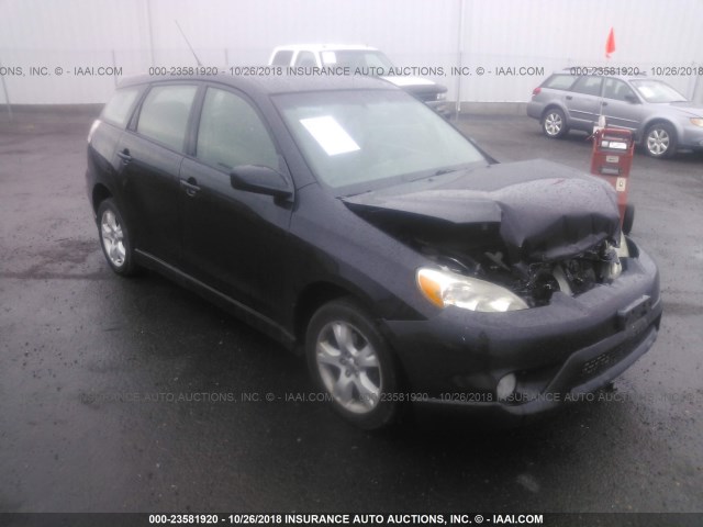 2T1LR30E95C414617 - 2005 TOYOTA COROLLA MATRIX XR BLACK photo 1