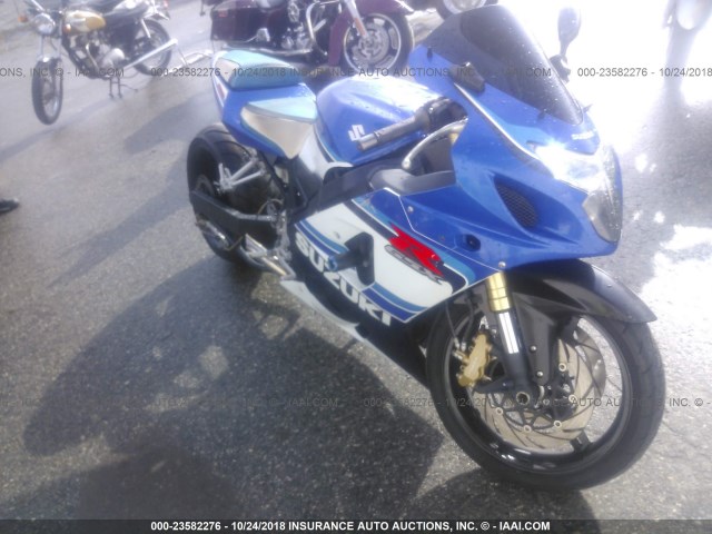 JS1GR7JAX52107292 - 2005 SUZUKI GSX-R750 K BLUE photo 1