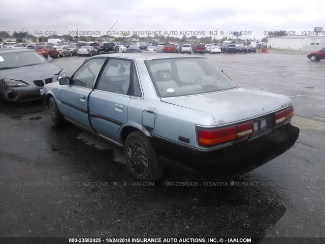 JT2SV21E9L3421887 - 1990 TOYOTA CAMRY DLX BLUE photo 3