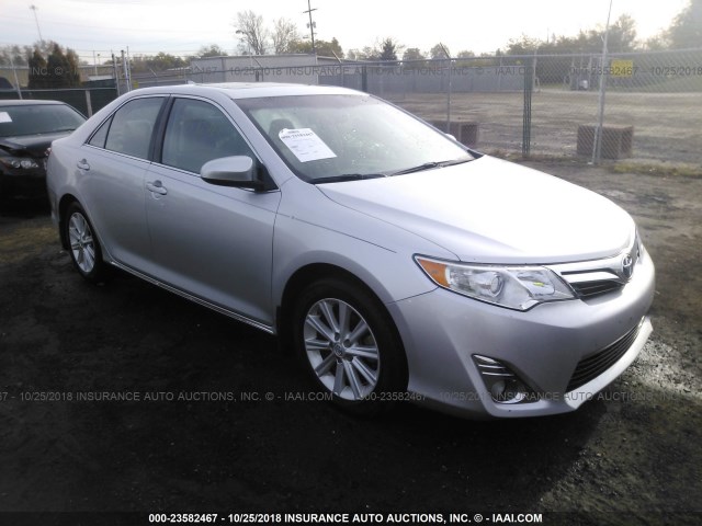 4T1BK1FK4DU525509 - 2013 TOYOTA CAMRY SE/XLE SILVER photo 1