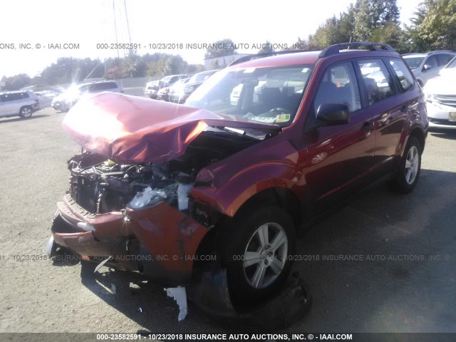JF2SH6BC0AH804900 - 2010 SUBARU FORESTER XS Narıncı foto 2