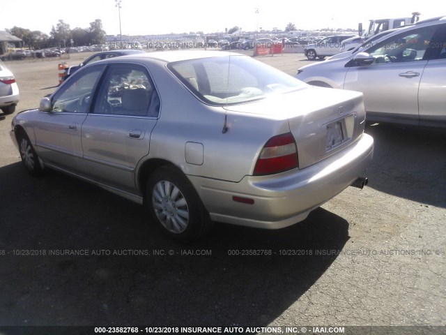 1HGCD5655SA038453 - 1995 HONDA ACCORD EX BEIGE photo 3