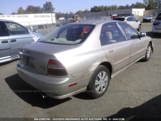 1HGCD5655SA038453 - 1995 HONDA ACCORD EX BEIGE photo 4