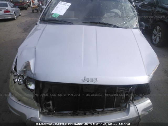 1J4GX48S24C314559 - 2004 JEEP GRAND CHEROKEE LAREDO/COLUMBIA/FREEDOM 银色 照片 10