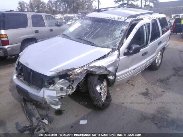 1J4GX48S24C314559 - 2004 JEEP GRAND CHEROKEE LAREDO/COLUMBIA/FREEDOM 银色 照片 2