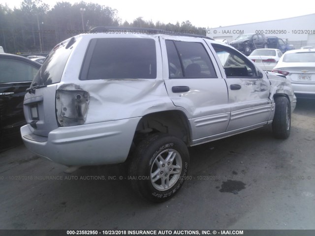 1J4GX48S24C314559 - 2004 JEEP GRAND CHEROKEE LAREDO/COLUMBIA/FREEDOM 银色 照片 4