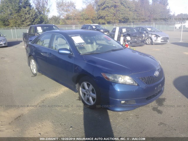 4T1BE46K07U168570 - 2007 TOYOTA CAMRY NEW GENERAT CE/LE/XLE/SE BLUE photo 1