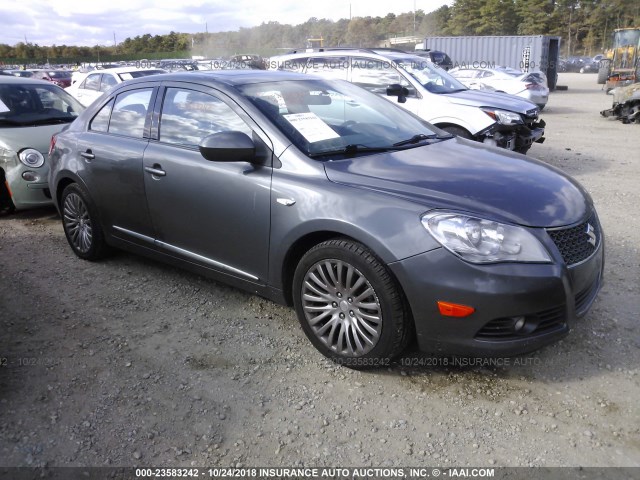 JS2RF9A51A6100102 - 2010 SUZUKI KIZASHI GTS GRAY photo 1