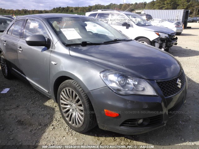 JS2RF9A51A6100102 - 2010 SUZUKI KIZASHI GTS GRAY photo 6