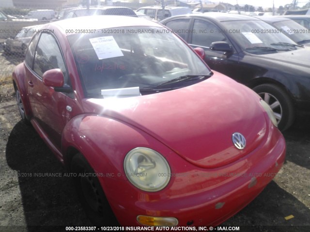 3VWBC21CXYM479909 - 2000 VOLKSWAGEN NEW BEETLE GL 红色 照片 1