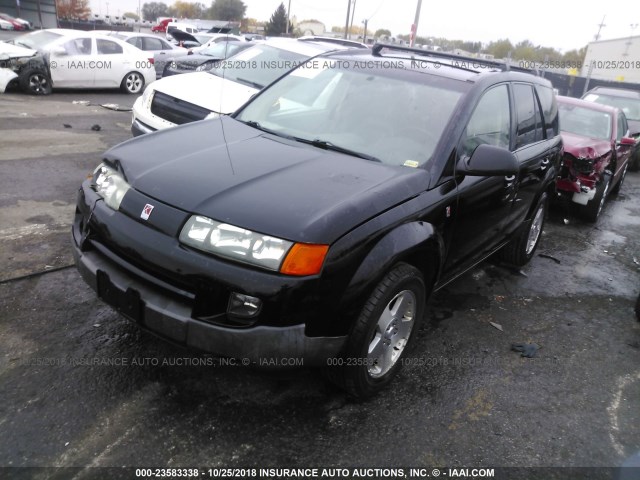 5GZCZ53494S818835 - 2004 SATURN VUE BLACK photo 2