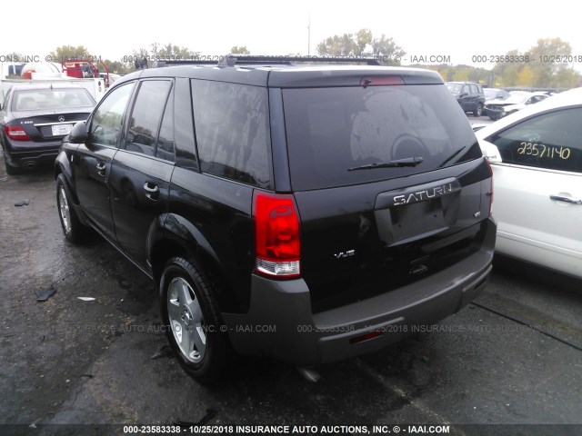 5GZCZ53494S818835 - 2004 SATURN VUE BLACK photo 3