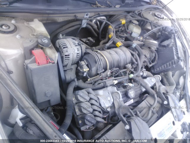 2G4WB52K641346429 - 2004 BUICK REGAL LS GOLD photo 10