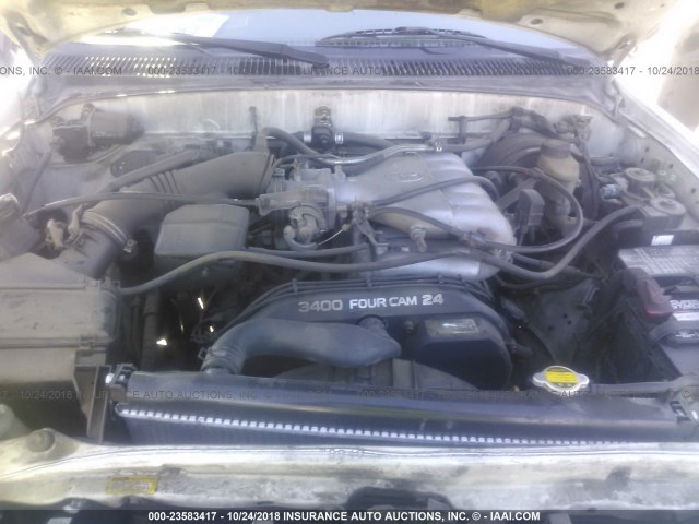 4TASN92N1XZ535699 - 1999 TOYOTA TACOMA XTRACAB PRERUNNER თეთრი ფოტო 10