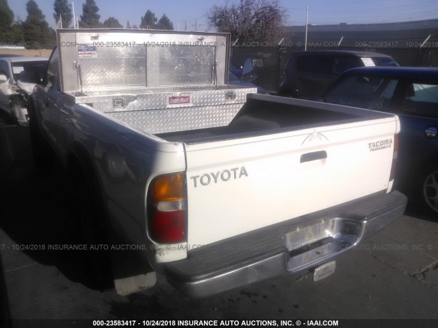 4TASN92N1XZ535699 - 1999 TOYOTA TACOMA XTRACAB PRERUNNER თეთრი ფოტო 3