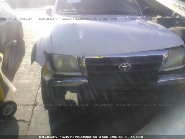 4TASN92N1XZ535699 - 1999 TOYOTA TACOMA XTRACAB PRERUNNER თეთრი ფოტო 6