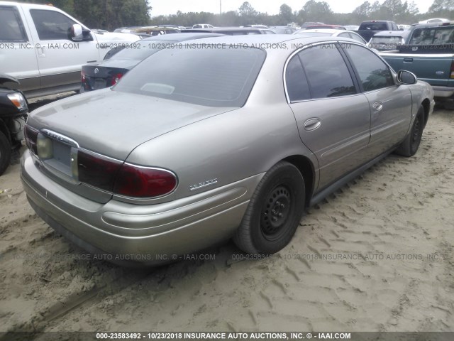 1G4HR54K82U234296 - 2002 BUICK LESABRE LIMITED BROWN photo 4