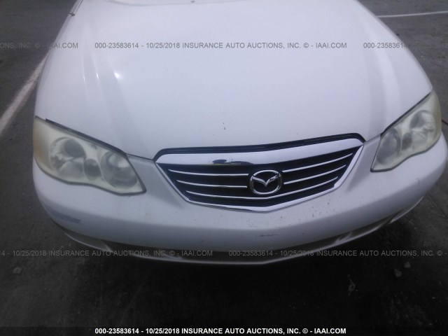 JM1TA221411715712 - 2001 MAZDA MILLENIA WHITE photo 6