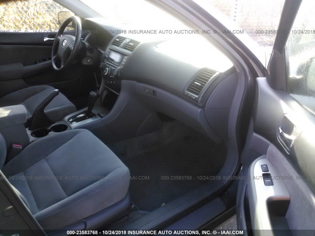 1HGCM56705A128048 - 2005 HONDA ACCORD EX BLUE photo 5