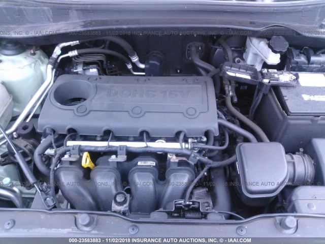 KM8JUCAC3BU246132 - 2011 HYUNDAI TUCSON GLS/LIMITED 绿色 照片 10