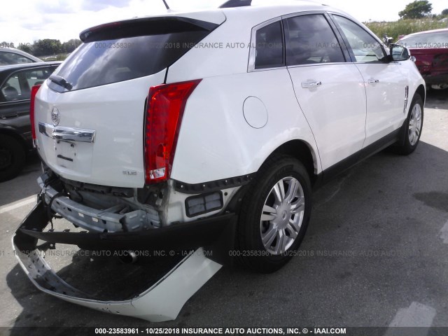 3GYFNAE33CS618053 - 2012 CADILLAC SRX LUXURY COLLECTION WHITE photo 4