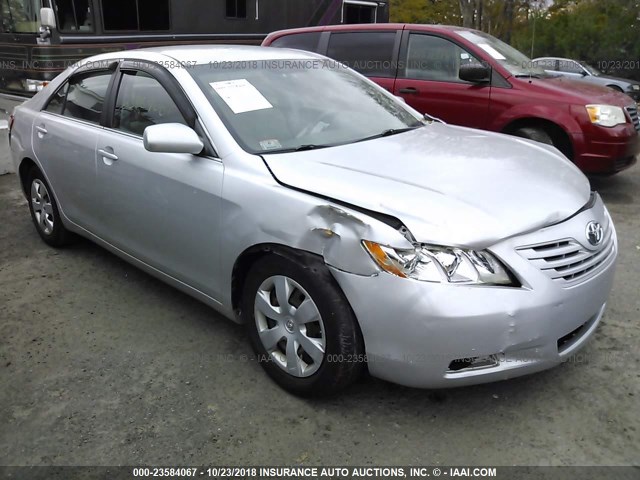 4T1BE46K38U253047 - 2008 TOYOTA CAMRY CE/LE/XLE/SE SILVER photo 1